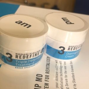 NWT Rodan + Fields Redefine AM and PM face creams